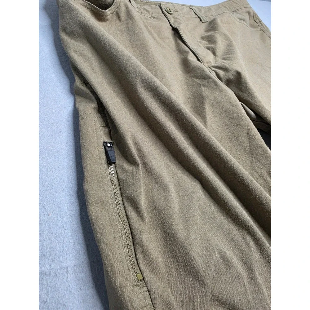 Under Armour Storm Pants Men's 40x32 Khaki Ripstop Straight Leg Hiking Outdoor
